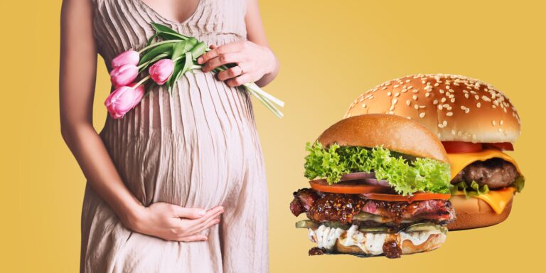 Can we eat burger during pregnancy?