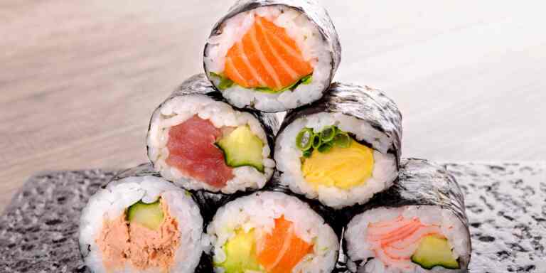 Calories in Sushi Rolls