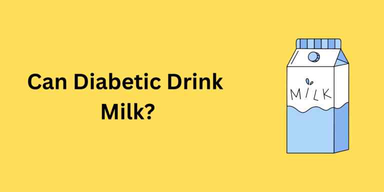 Can Diabetic Drink Milk?